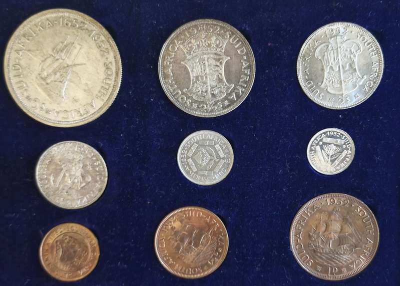 1952 South African Proof Set (SA Mint Box)