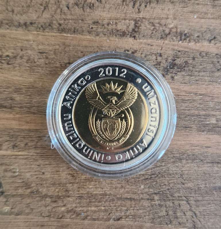2012 R5 Mintmark coin (Oom Paul)