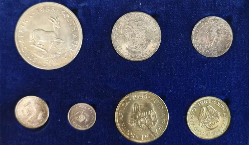 1963 South African Proof Set (SA Mint Box)