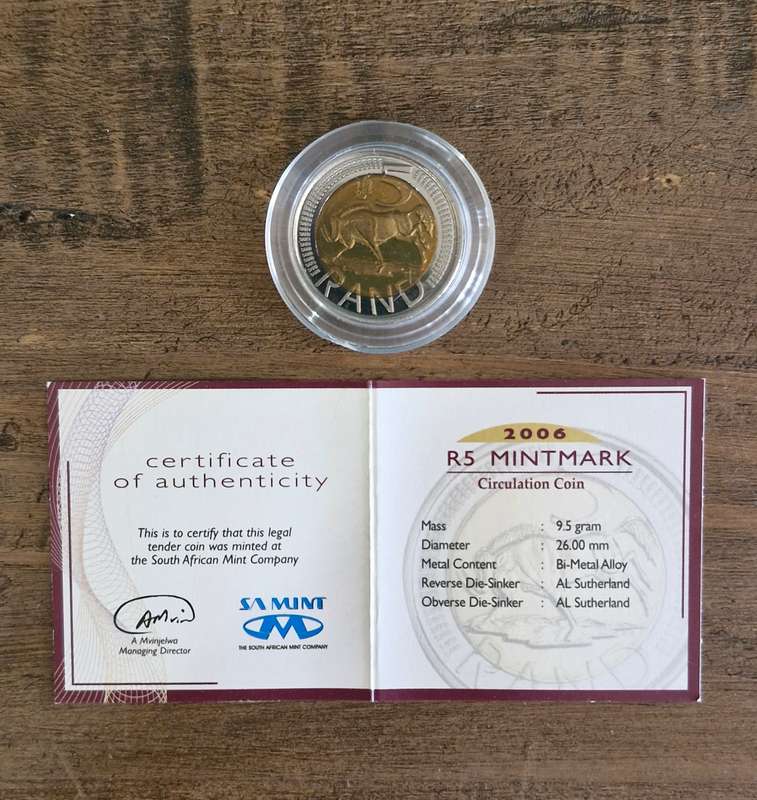 2006 R5 Mintmark (Oom Paul)