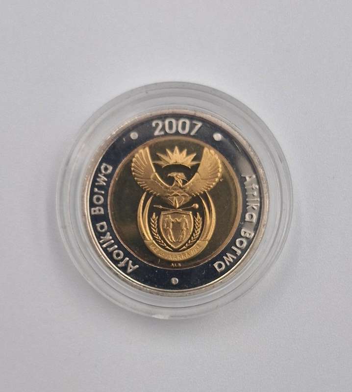 2007 R5 MintMark coin (Oom Paul)