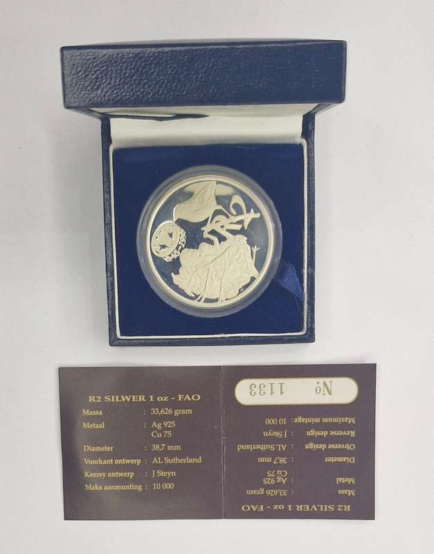 1995 R2 Silver 1oz- FAO