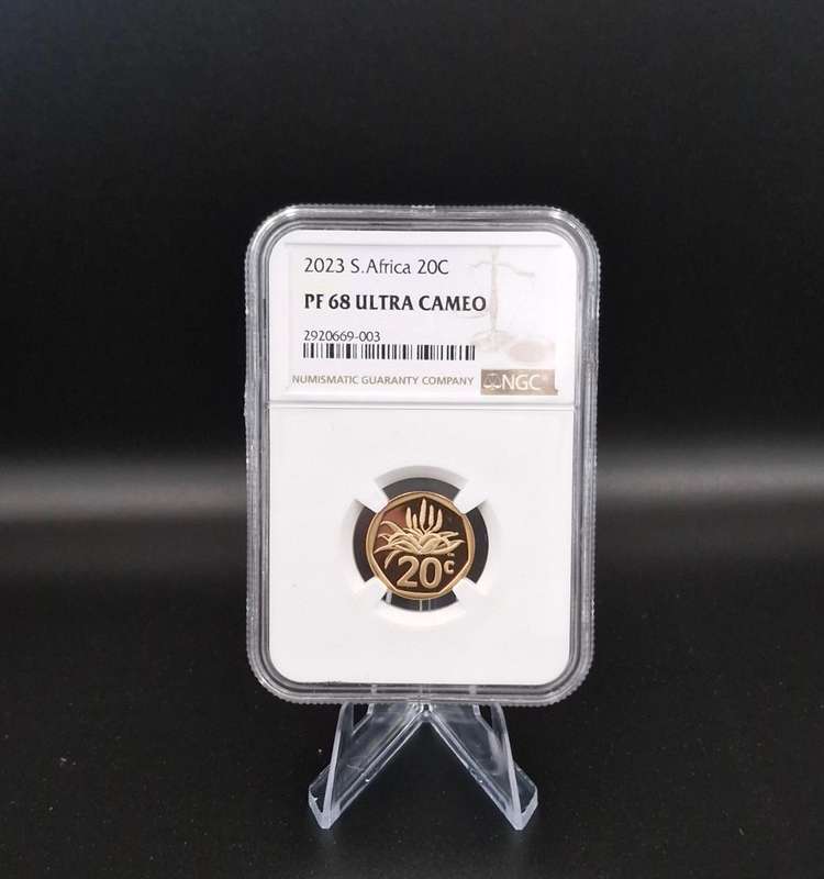 2023 South African full coin Proof Set (Graded)
