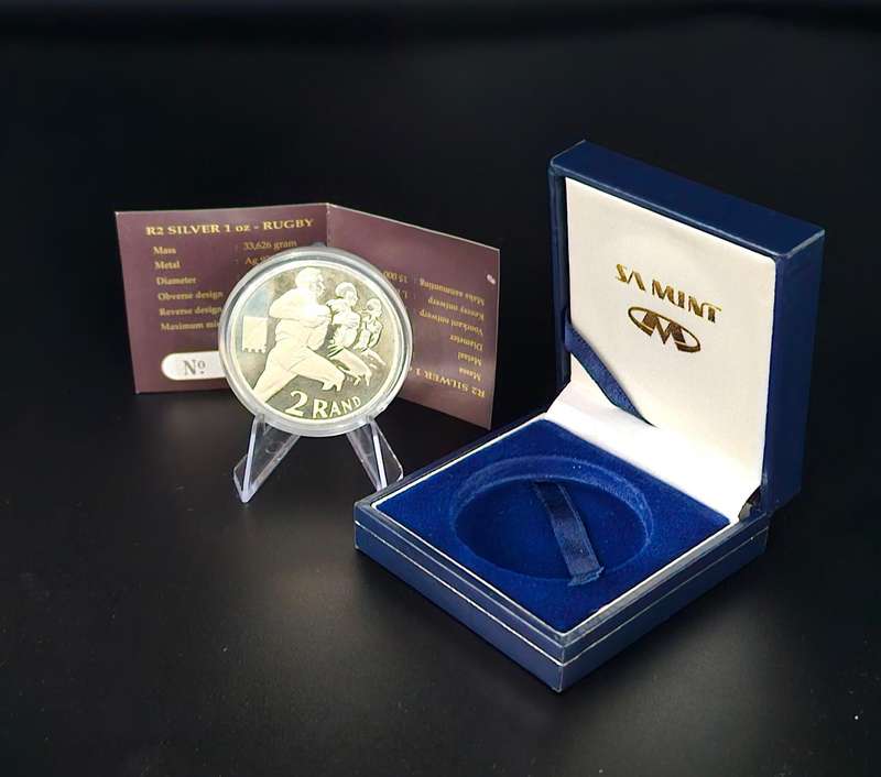 1995 R2 Silver 1oz Silver - Rugby