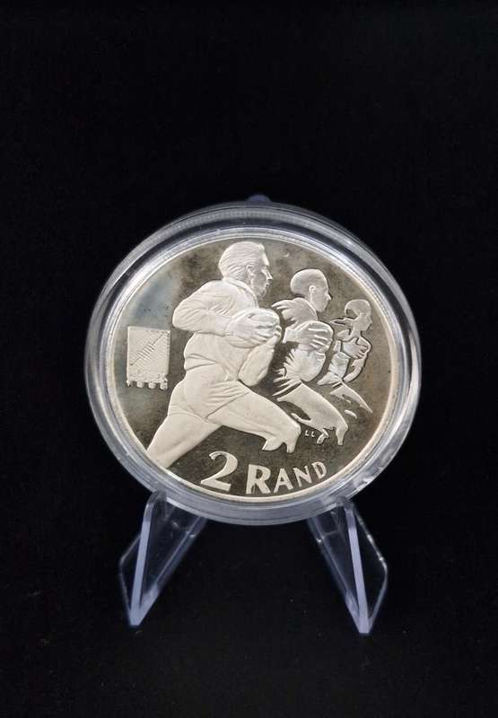1995 R2 Silver 1oz Silver - Rugby