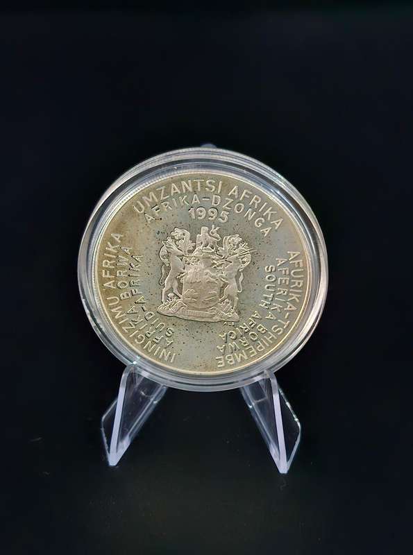 1995 R2 Silver 1oz Silver - Rugby
