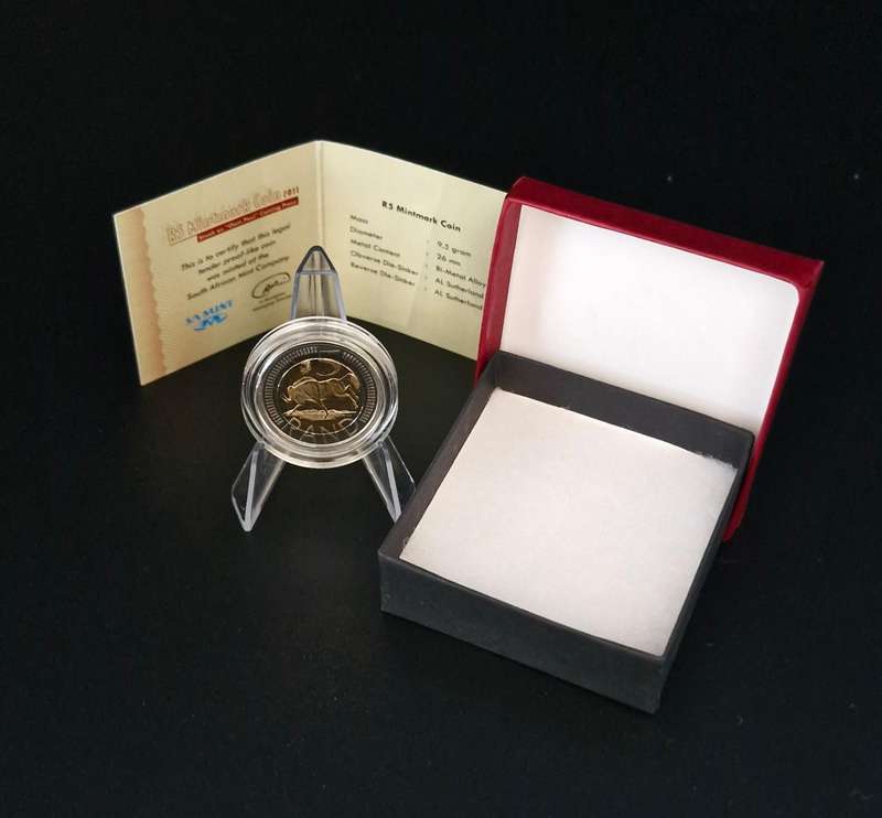 2011 R5 MintMark coin (Oom Paul)