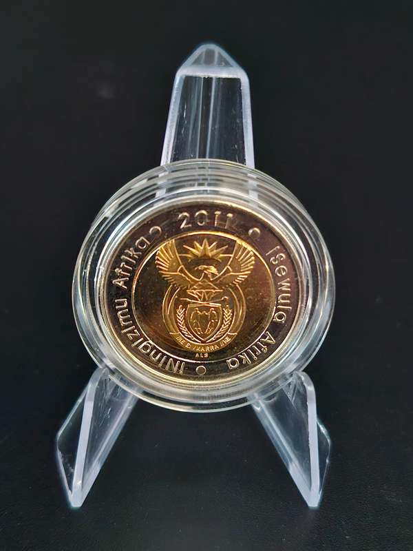 2011 R5 MintMark coin (Oom Paul)