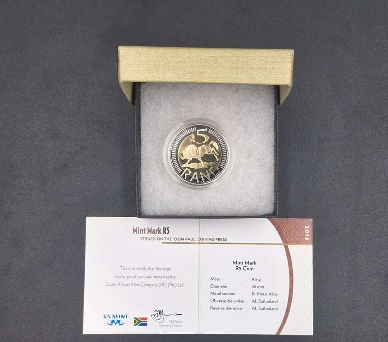 2016 R5 Mint Mark (Oom Paul)