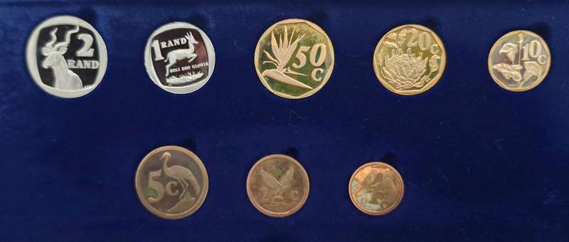 1992 South Africa Proof Set (SA Mint Original Box)