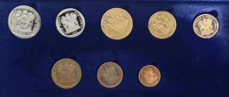 1992 South Africa Proof Set (SA Mint Original Box)