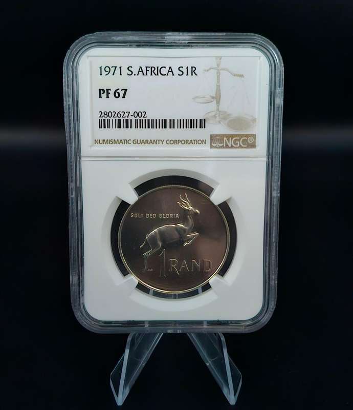 1971 South Africa S1R (PF 67) - TOP POP