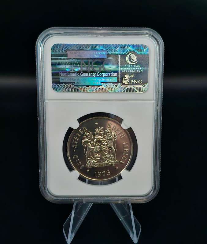 1973 South Africa S1R (PF 67 Cameo) - TOP POP