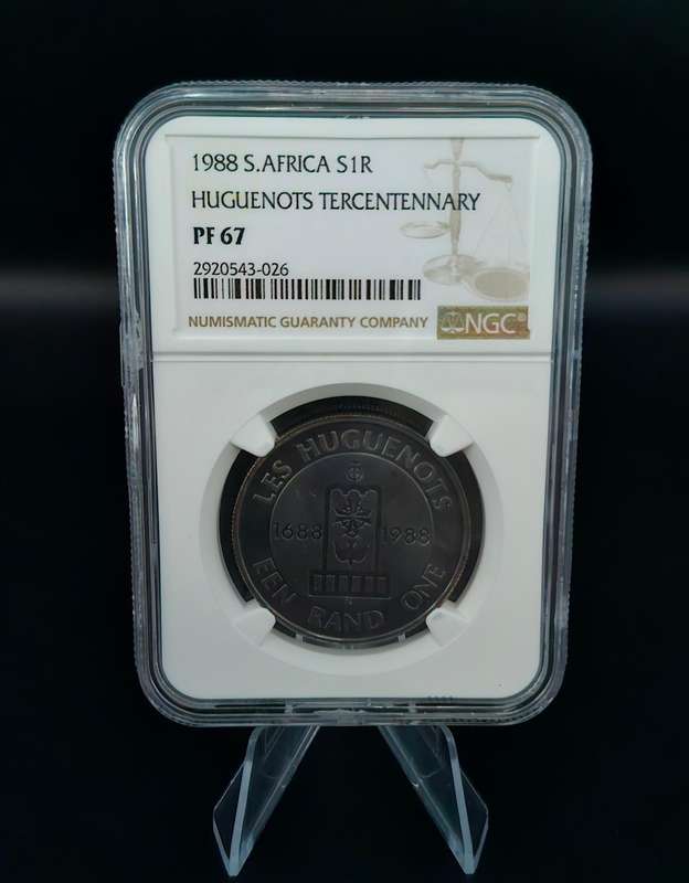 1988 South Africa S1R - Huguenots Tercentennary (PF 67) TOP POP