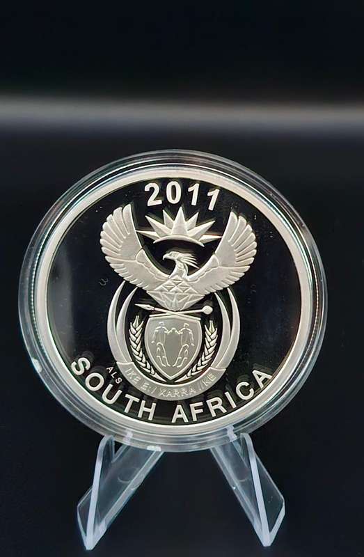 2011 Peace Parks Great Limpopo Transfrontier Park - 2oz Silver 50c
