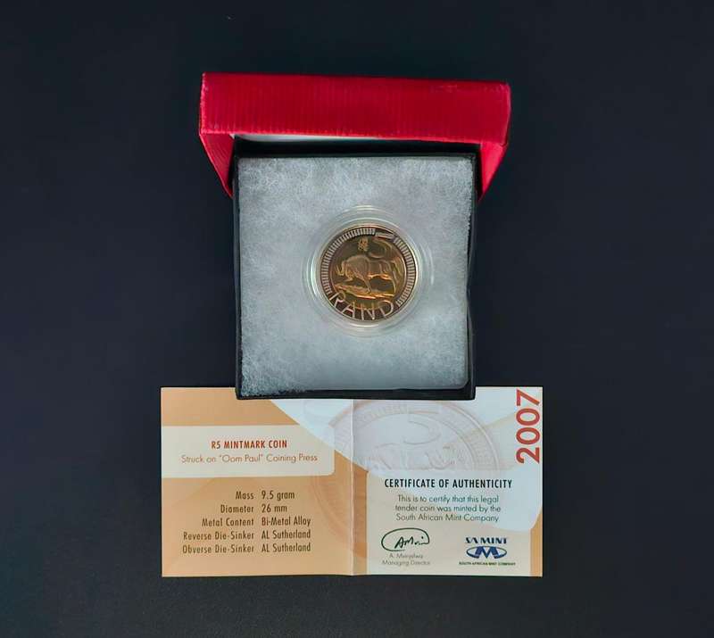 2007 Mintmark R5 (Oom Paul Press)