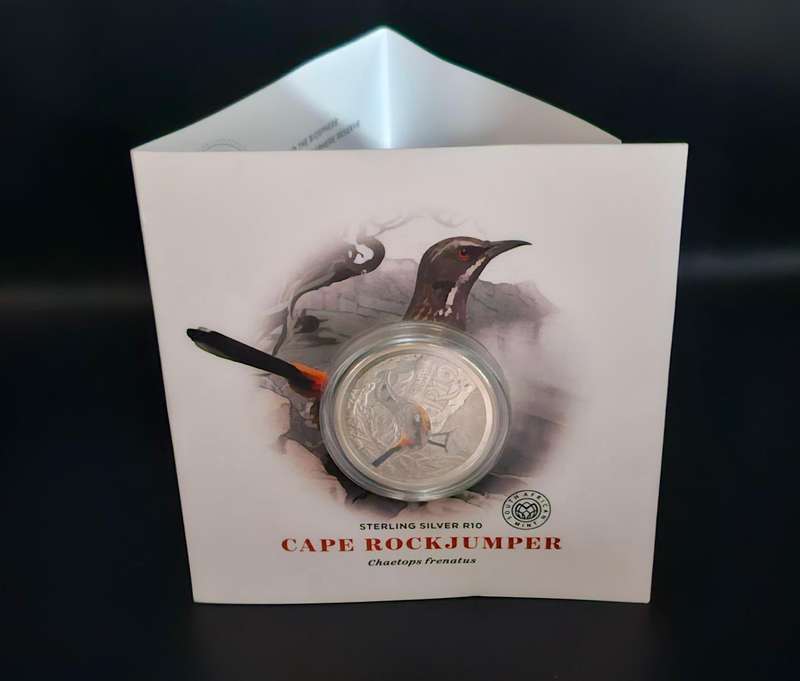 2016 Man and the Biosphere: Kogelberg Biosphere Reserve 1 oz Silver Cape Rock Jumper (Color)