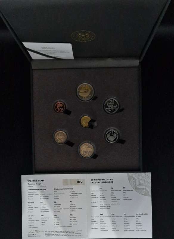 2024 South African 24ct Gold Proof Set (SA Mint Box)