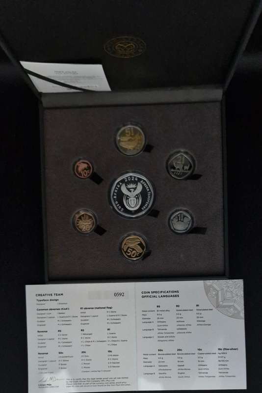 2024 South African Silver Proof Set (SA Mint Box)