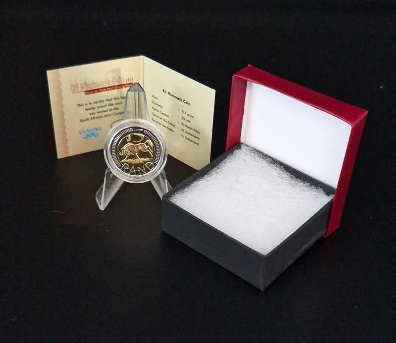 2011 R5 MintMark coin (Oom Paul)