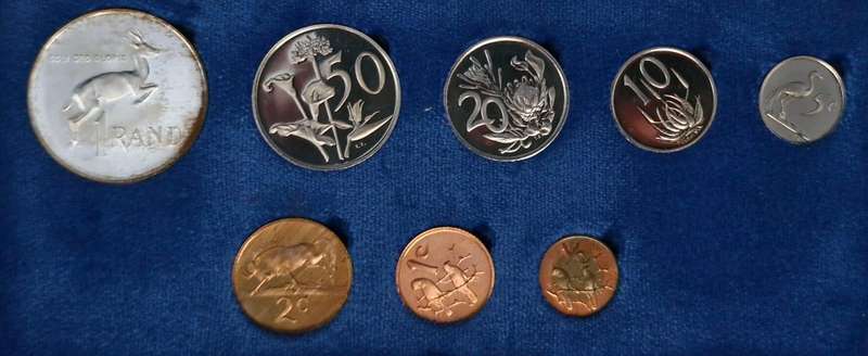 1978 South African Proof Set (Original SA Mint Box)