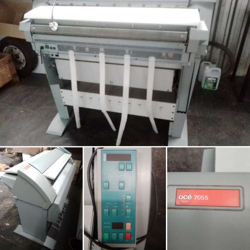 Océ 7055 Plan Copier for Architects and Draughtsman (including paper rolls)