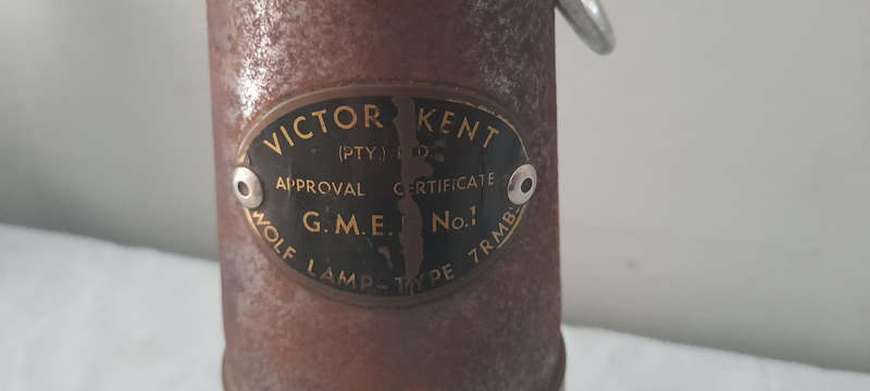 Victor Kent Wolf Lamp (Miners Lamp)