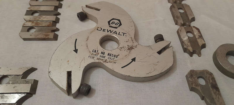Vintage Dewalt Molding Cutter Head No. R6500