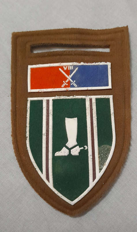 Natal Mounted Rifle, 8th Armoured Division Cloth Flash