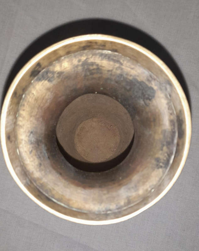 Vintage Oriental Brass Vase