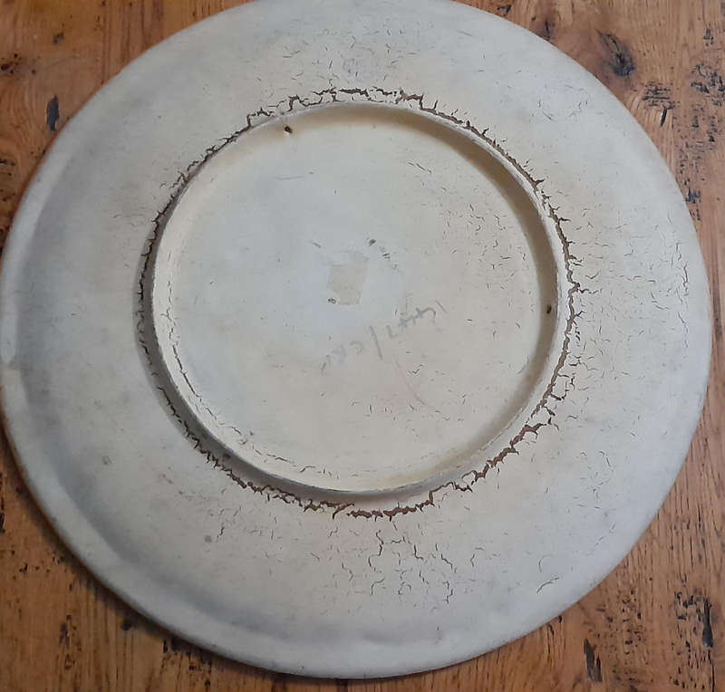 Hand Painted Ceramic Plate