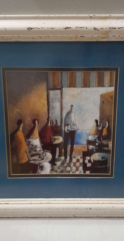 Bar Interior by Didier Lourenco Print