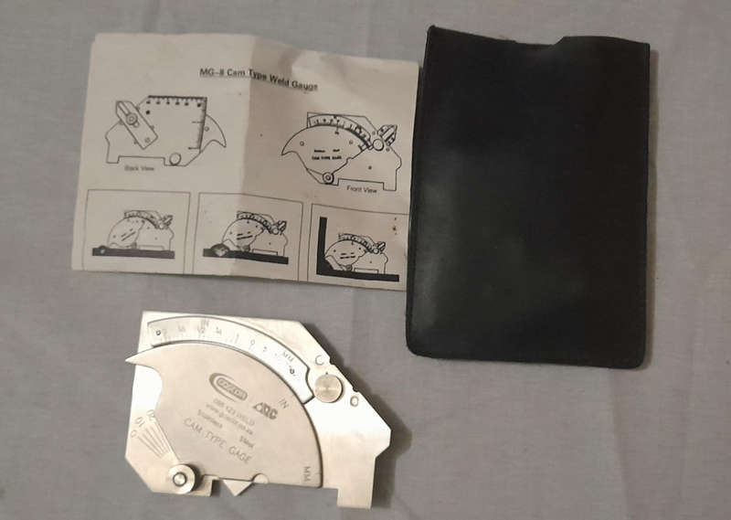 MG-8 Cam Type Weld Gauge