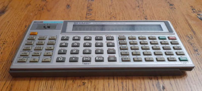 Vintage Sharp EL-5150 Scientific Calculator