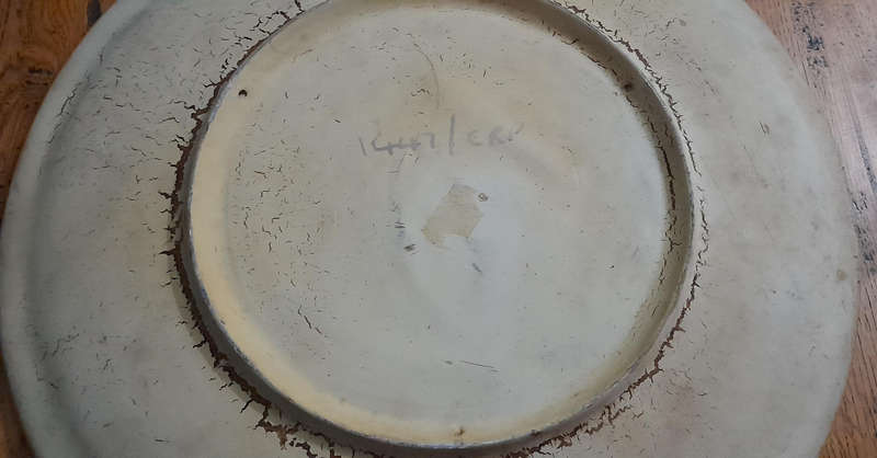 Hand Painted Ceramic Plate