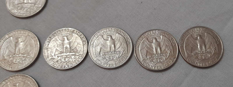 1/4 Dollar "Washington Quarter" Coin Lot