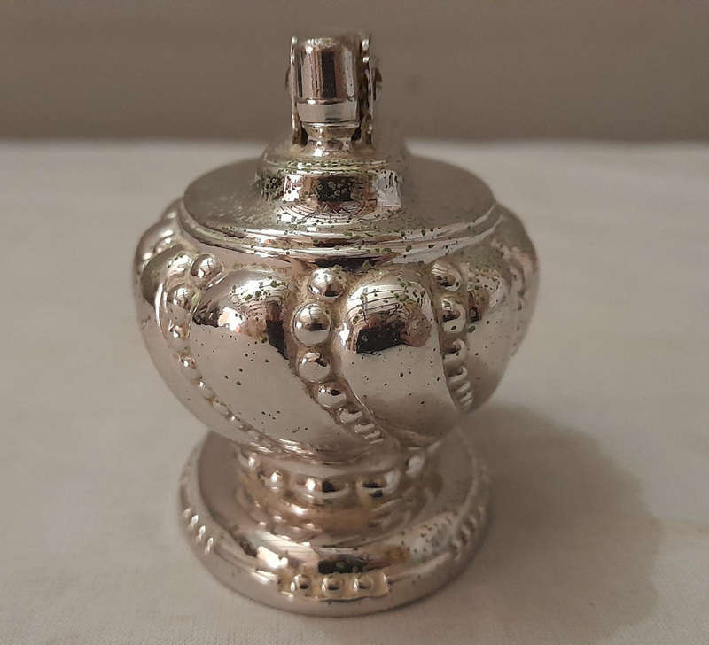 Ronson Crown, Vintage Silver-plated Table Lighter