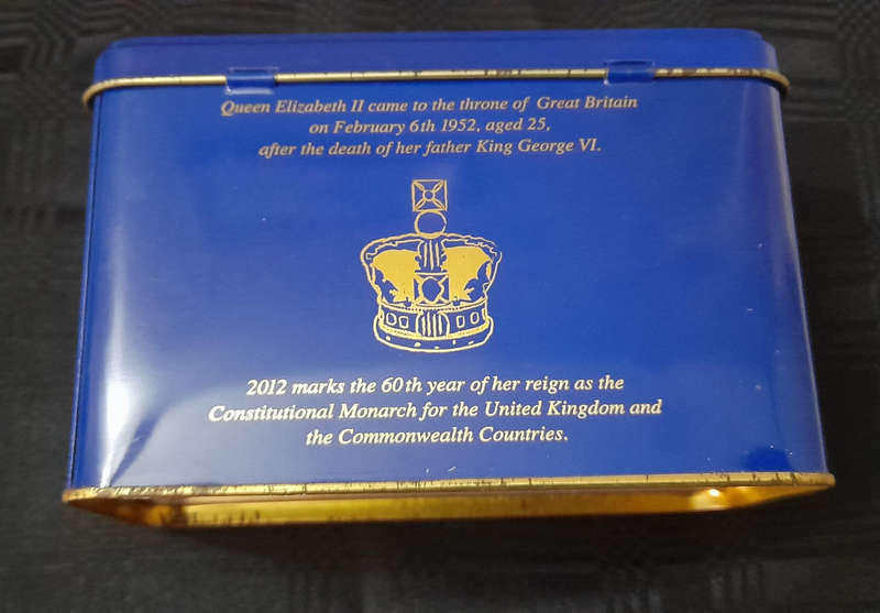 Queen Elizabeth the Second's Diamond Jubilee Commemorative Tea Tin