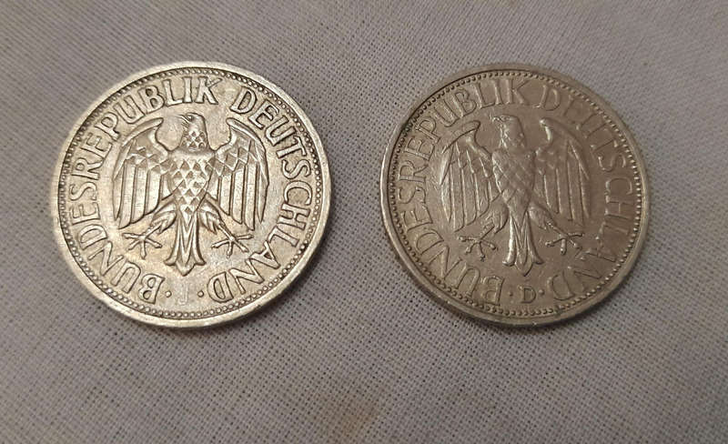 Deutsche Mark Coin Lot