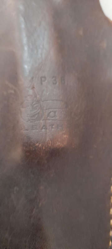 El Paso Leather Holster for P38