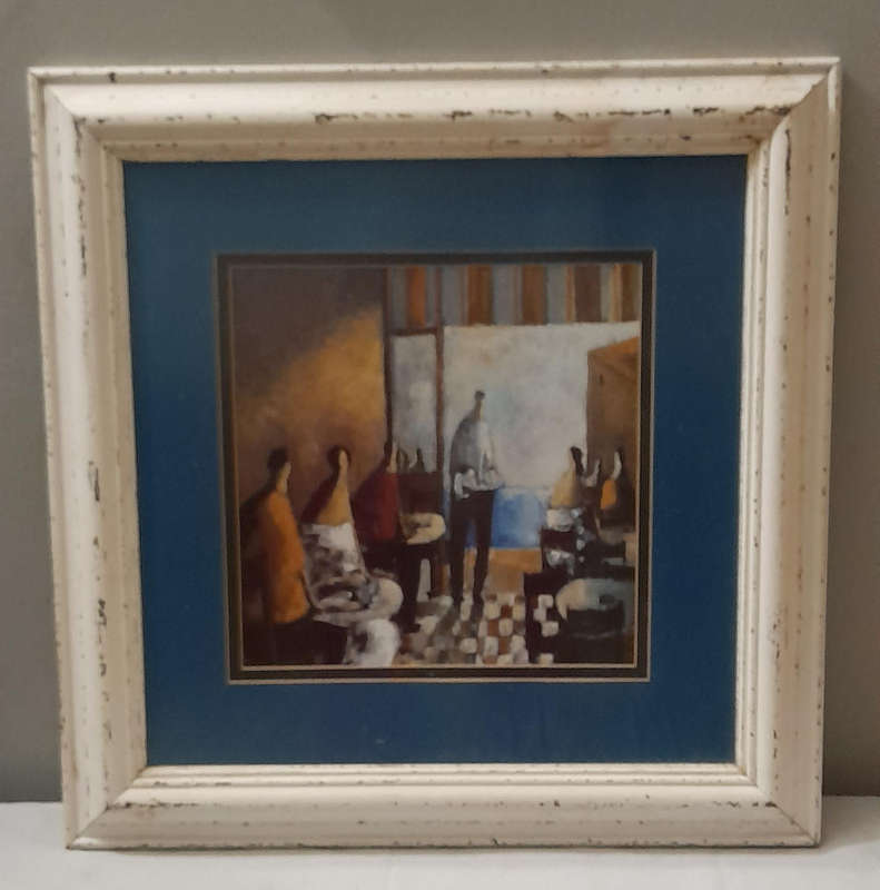 Bar Interior by Didier Lourenco Print