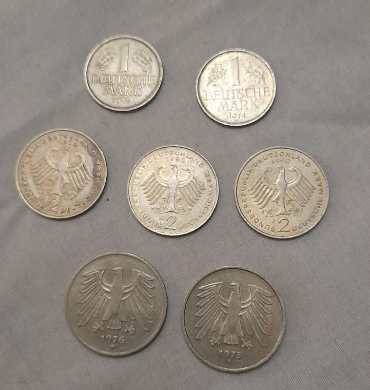 Deutsche Mark Coin Lot