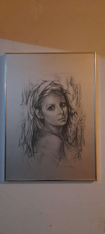 Young Woman by Giuseppe Tarantino Portrait