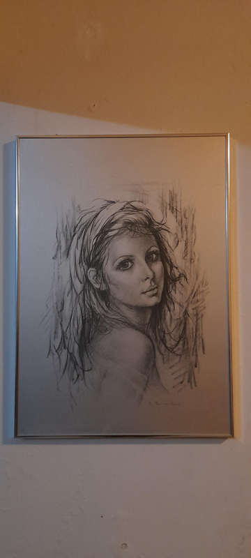 Young Woman by Giuseppe Tarantino Portrait