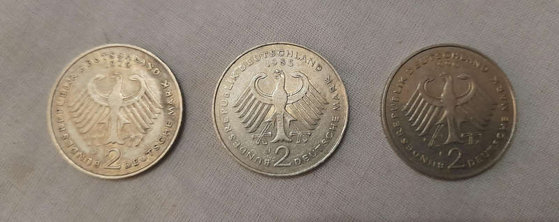 Deutsche Mark Coin Lot