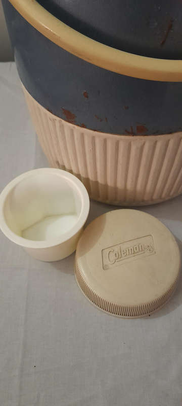 Vintage Coleman SteelBelted 2 Cooler Jug