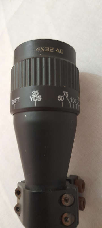 Nikko Stirling Mountmaster 4x32 AO Scope