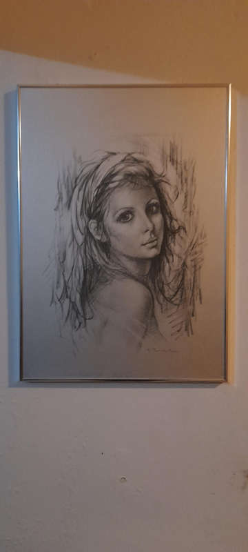 Young Woman by Giuseppe Tarantino Portrait
