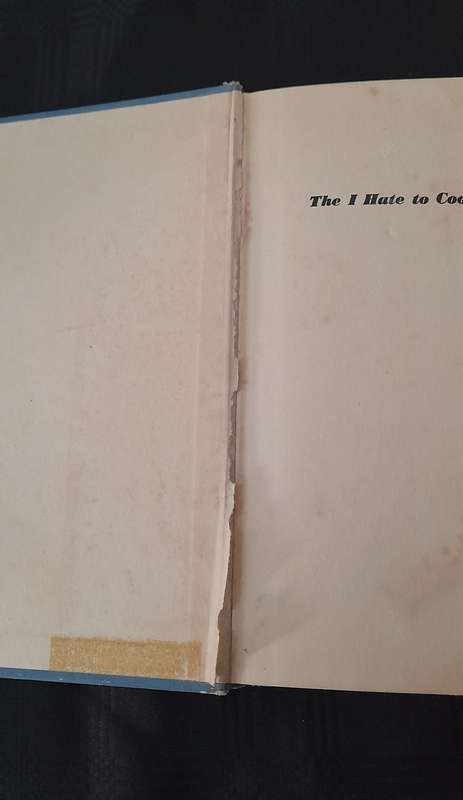 I Hate to Cook Book - Peg Bracken
