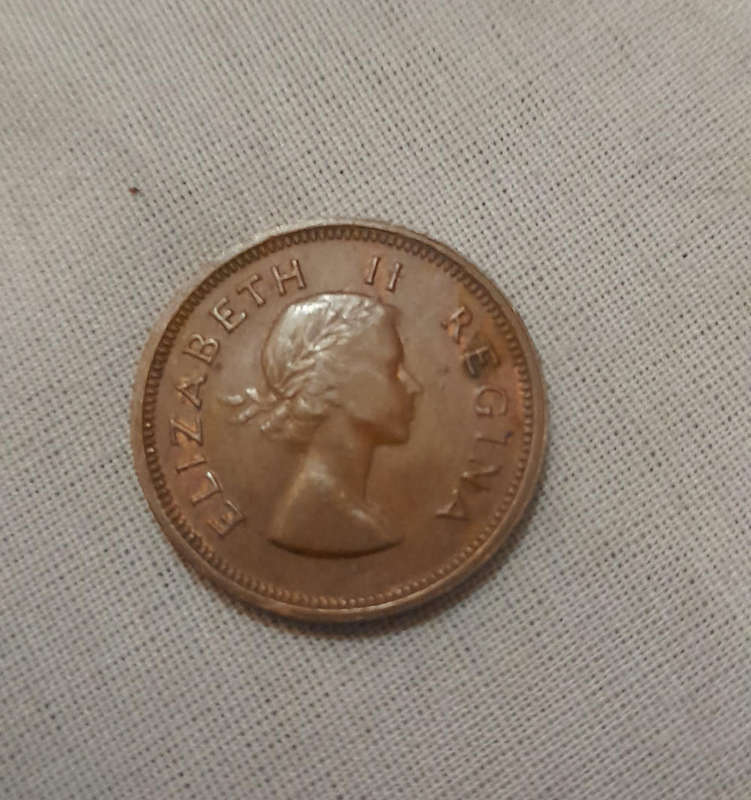 Union Coin Combo - 1953 - 1 x 1/4 Penny & 1 x Shilling